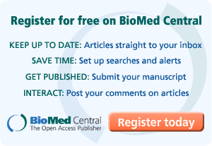  BioMed Central registration