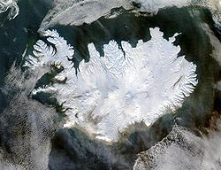 خريطة آيسلندا