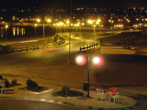 Tobruk at night