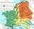 Carolingian Europe in 843